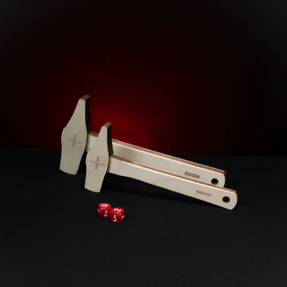 Wooden Hammer - Laserox