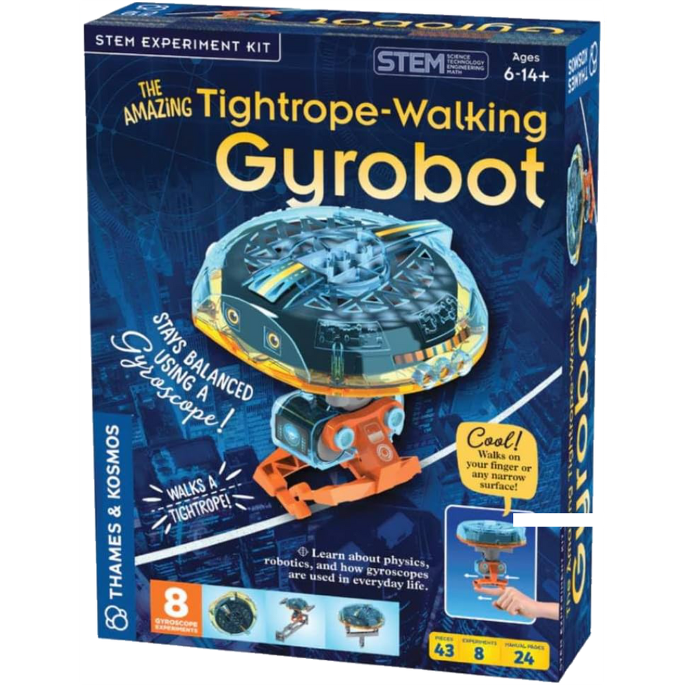 Tightrope-Walking Gyrobot Experiment Kit