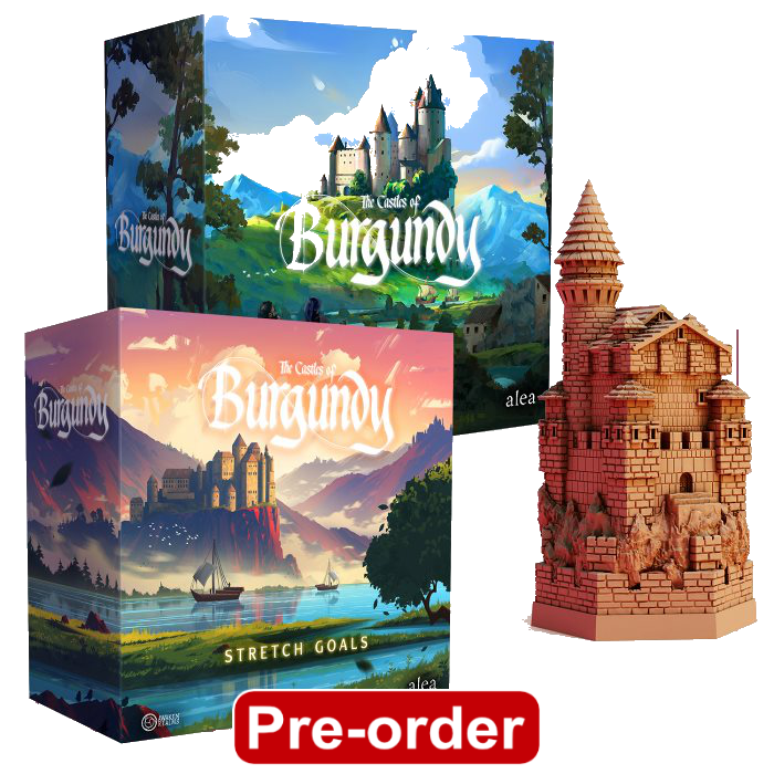 Castles of Burgundy Gameplay All In
