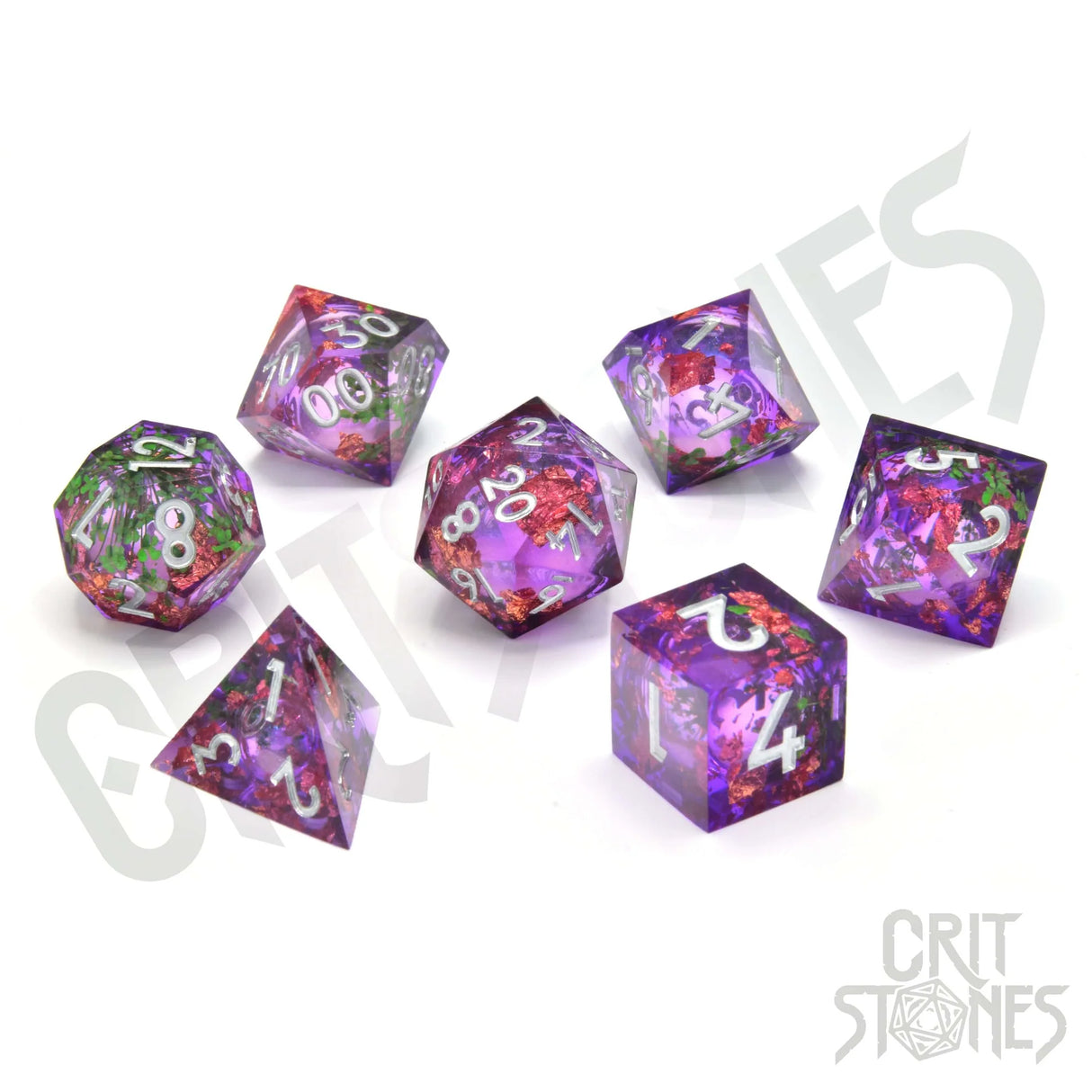 Herbalist's Dream Liquid Core RPG Dice Set