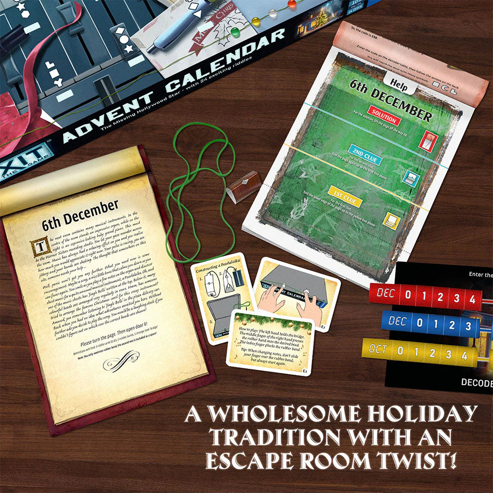 Exit: The Game – Advent Calendar: The Missing Hollywood Star