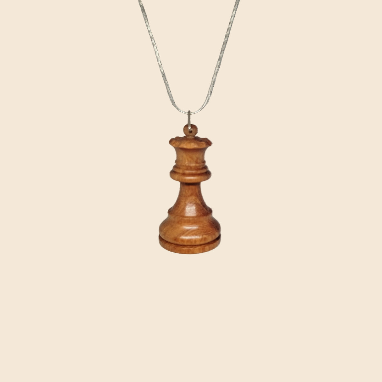 Premium Skakhalskæde i Træ