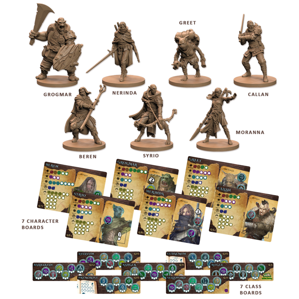 Maladum: Dungeons of Enveron Starter Set