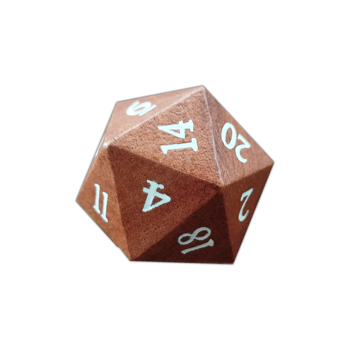 Oversized 33mm Rosewood D20