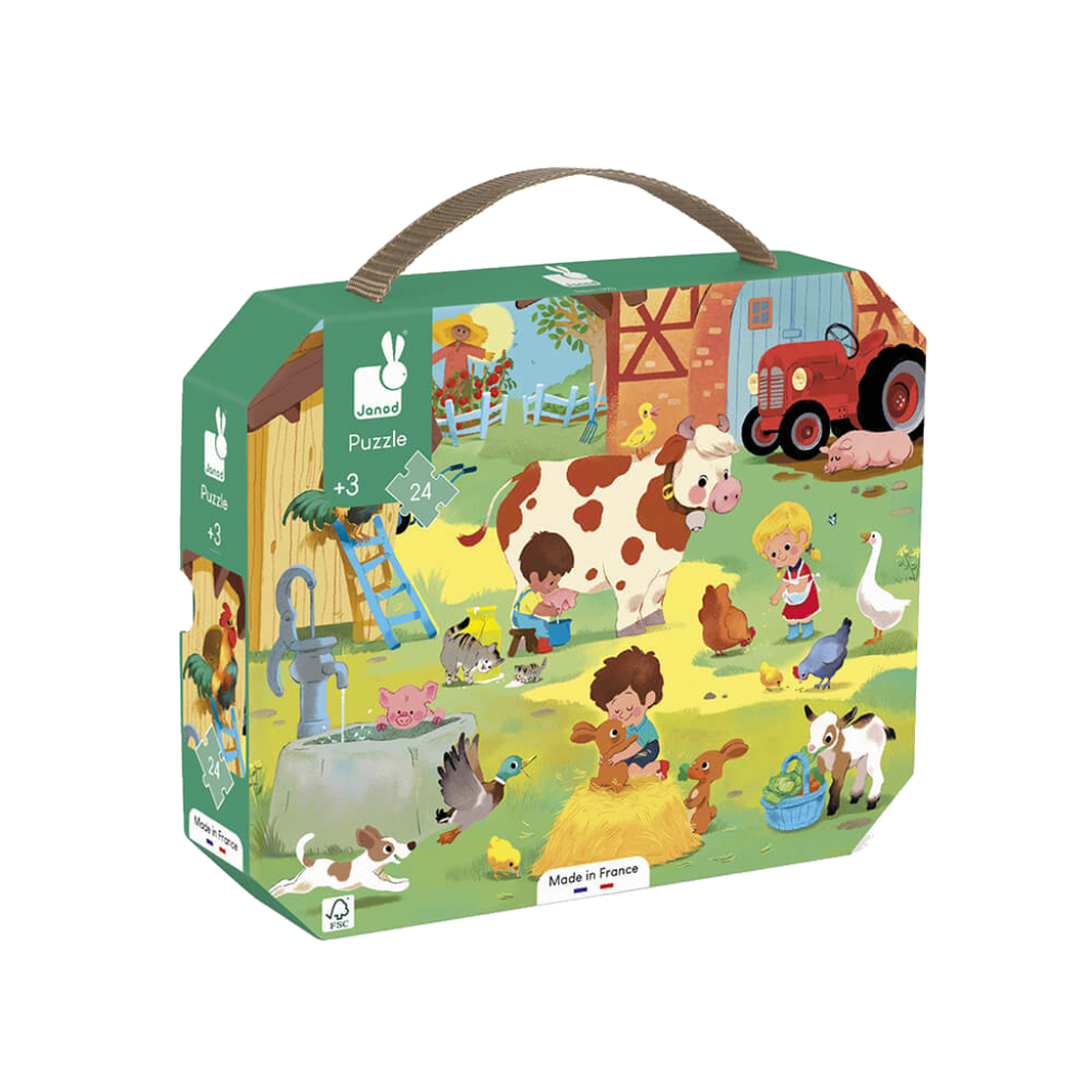 Puzzle A Day At The Farm - 24 pieces