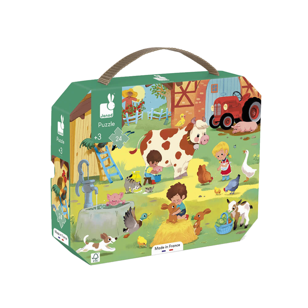 Puzzle A Day At The Farm - 24 pieces