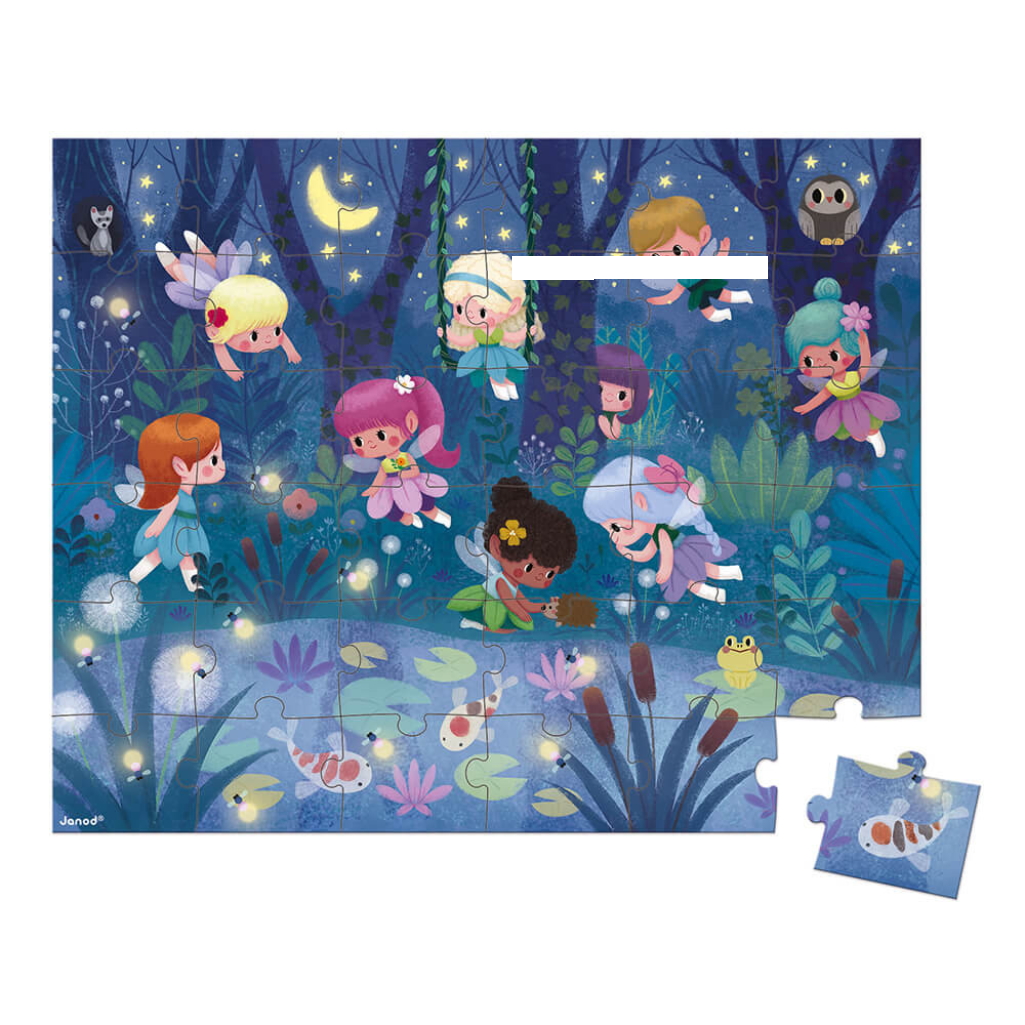 Puzzle Fairies And Waterlilies (36 pieces)