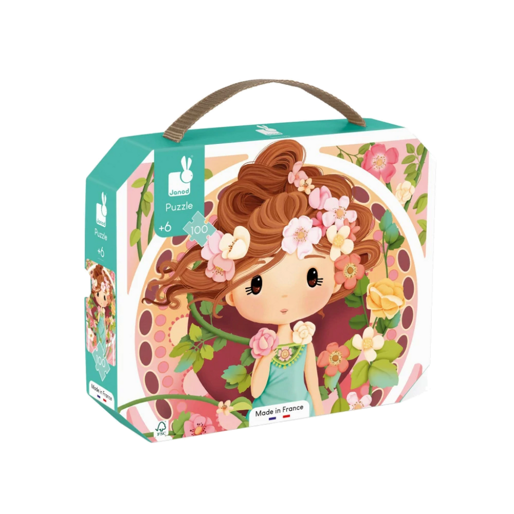 Puzzle Inspired By Mucha (100 Pieces)