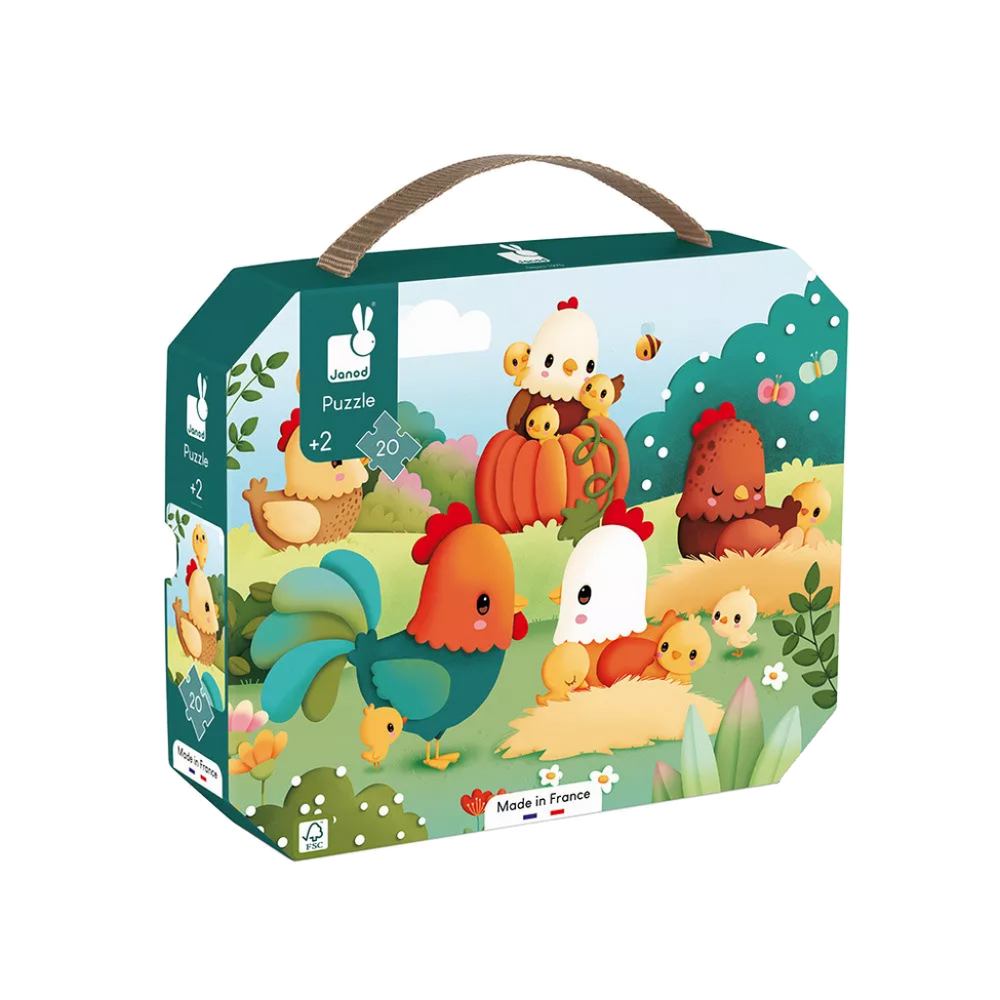 Welcome to the Farmyard Puzzle (20 Pieces)