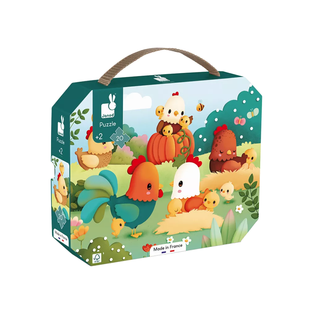 Welcome to the Farmyard Puzzle (20 Pieces)