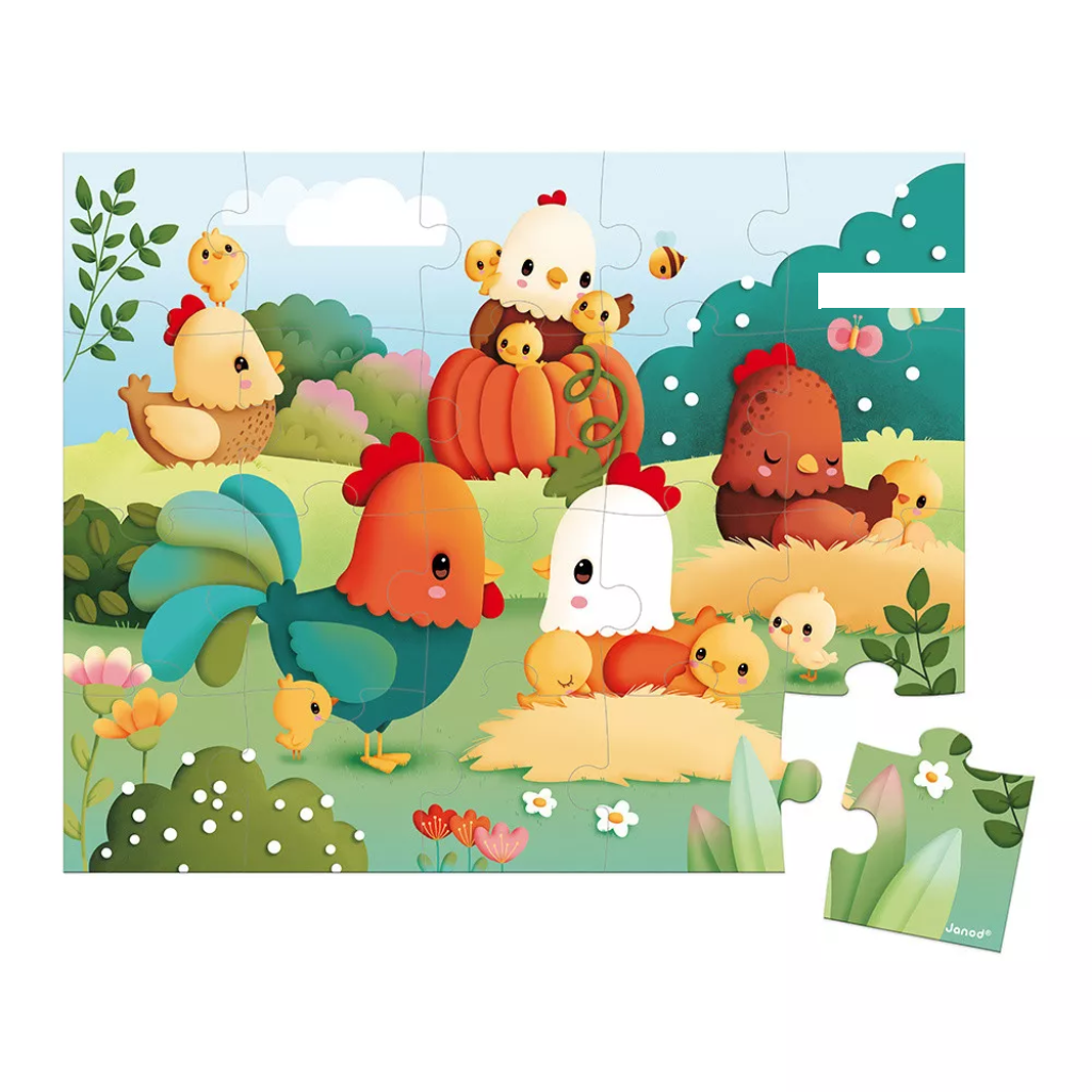 Welcome to the Farmyard Puzzle (20 Pieces)