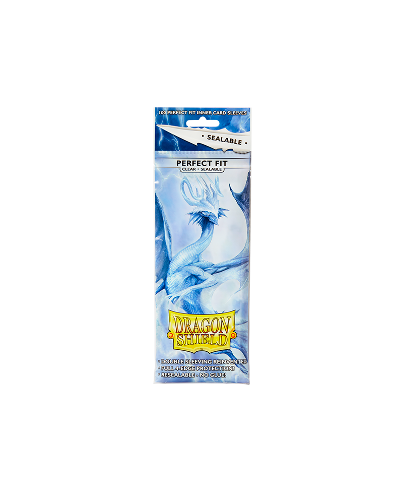 Dragon Shield - 100 Sealable Perfect Fit Sleeves
