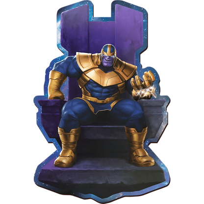 Avengers: Thanos On Throne - Wooden Shaped Puzzle