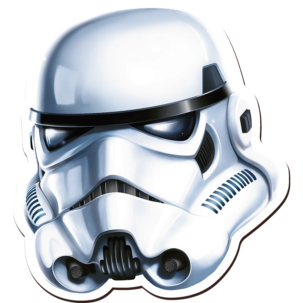 Star Wars: Stormtrooper's Helmet - Wood Craft Puslespil (160 Brikker)