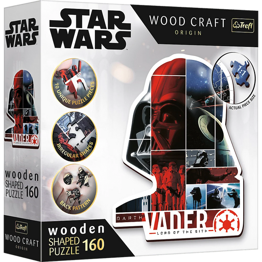Star Wars: Darth Vader - Wooden Shaped Puzzle