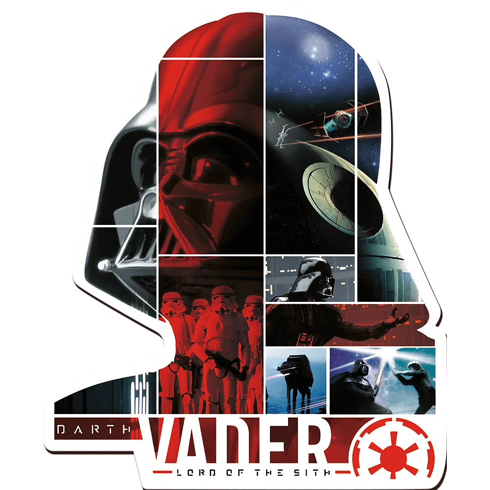 Star Wars: Darth Vader - Wooden Shaped Puzzle