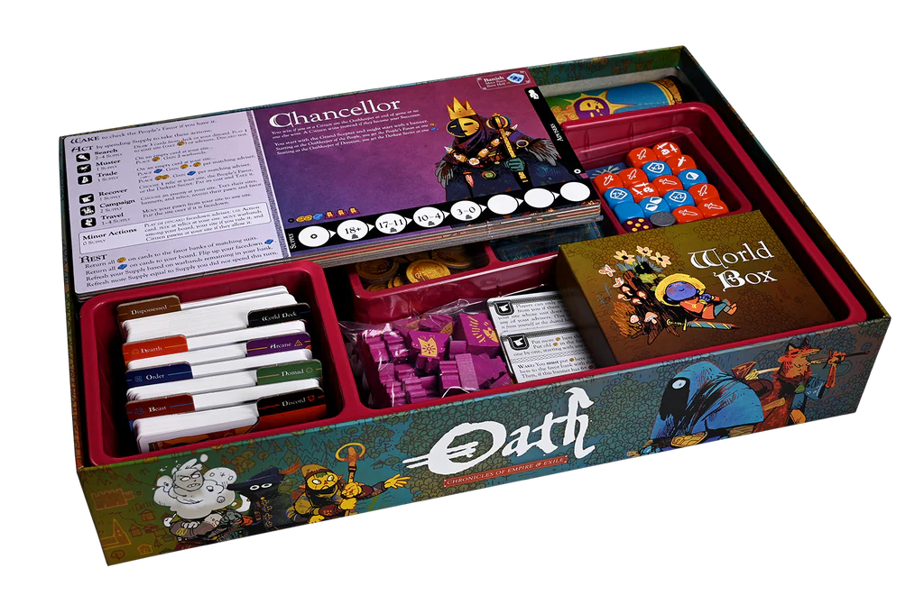  Oath: Chronicles of Empire and Exile packed up