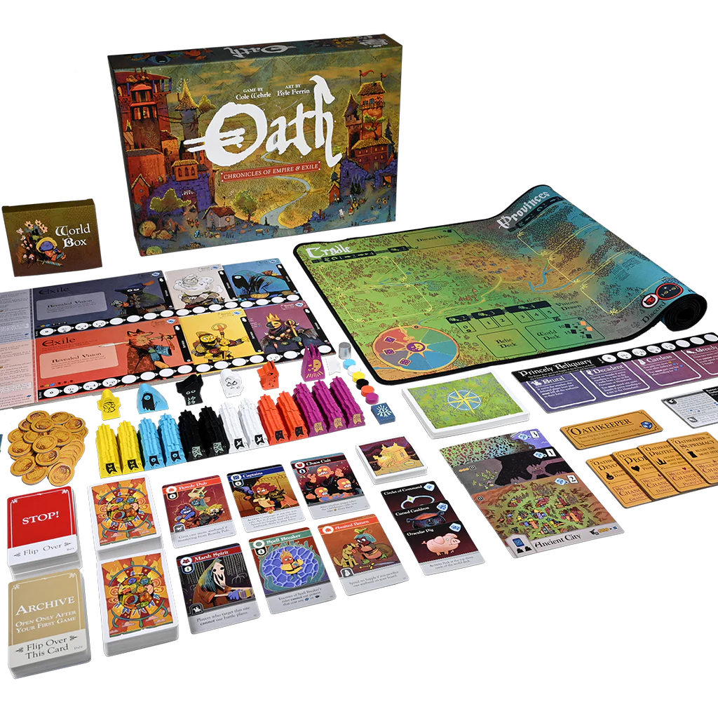  Oath: Chronicles of Empire and Exile components
