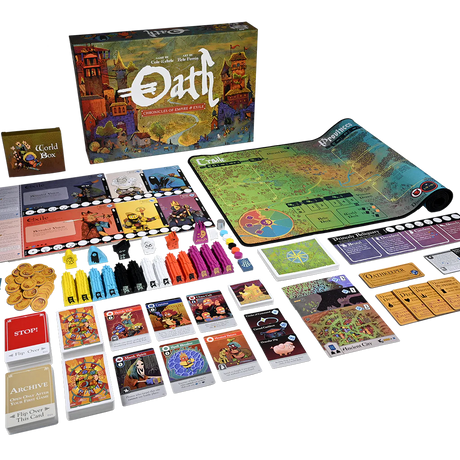 Oath: Chronicles of Empire and Exile components