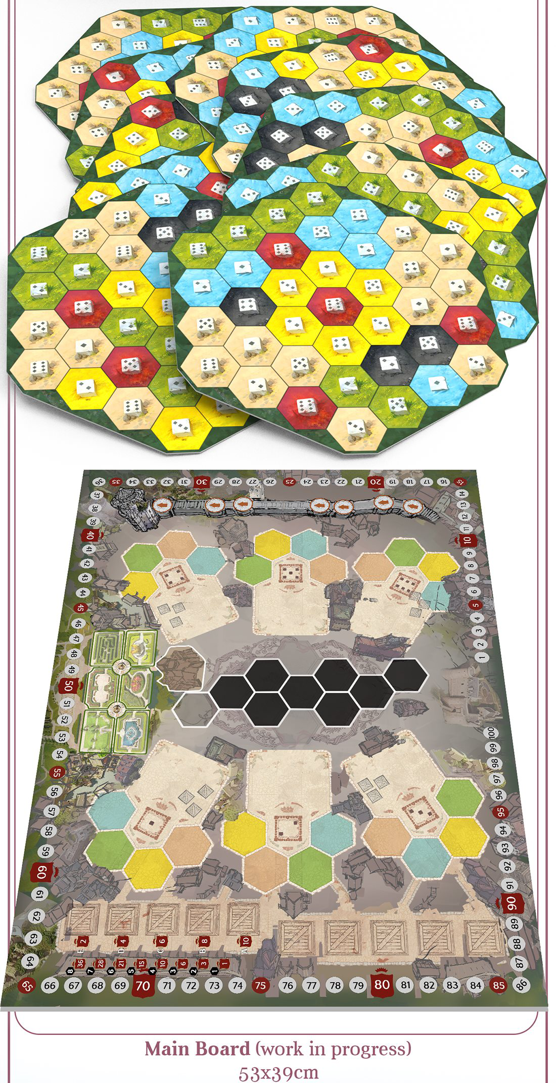 Castles of Burgundy Gameplay All In Content 3