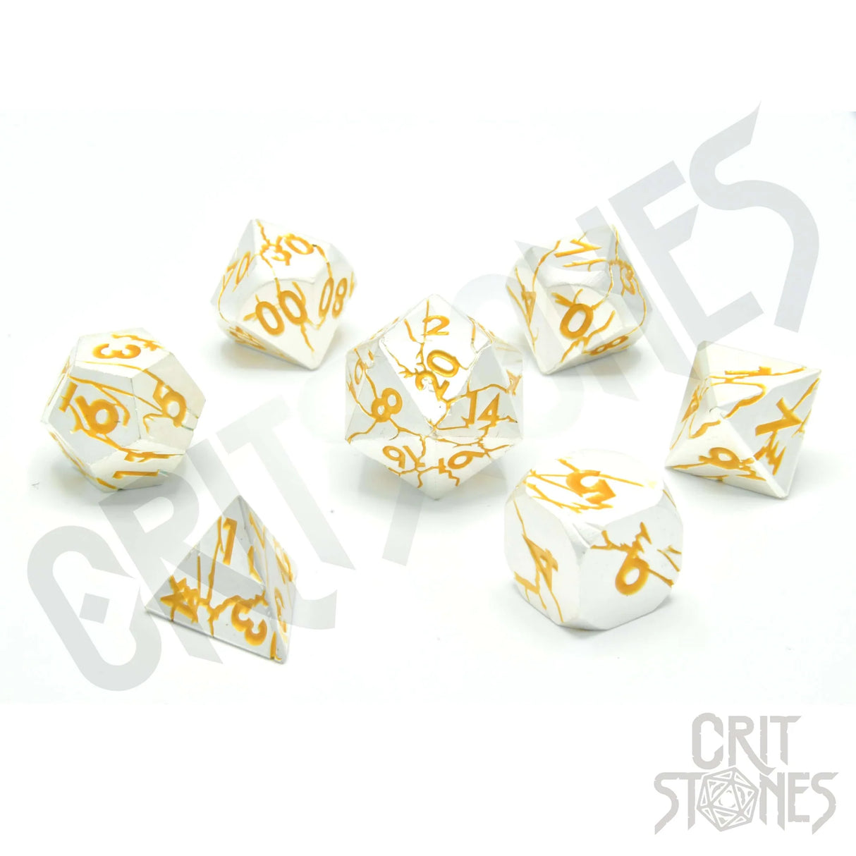 Divine Decree Metal RPG Dice Set