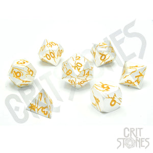 Divine Decree Metal RPG Dice Set