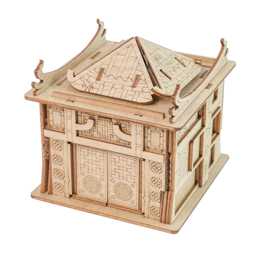 EscapeWelt 3D Puzzle Box Wood Construction Set