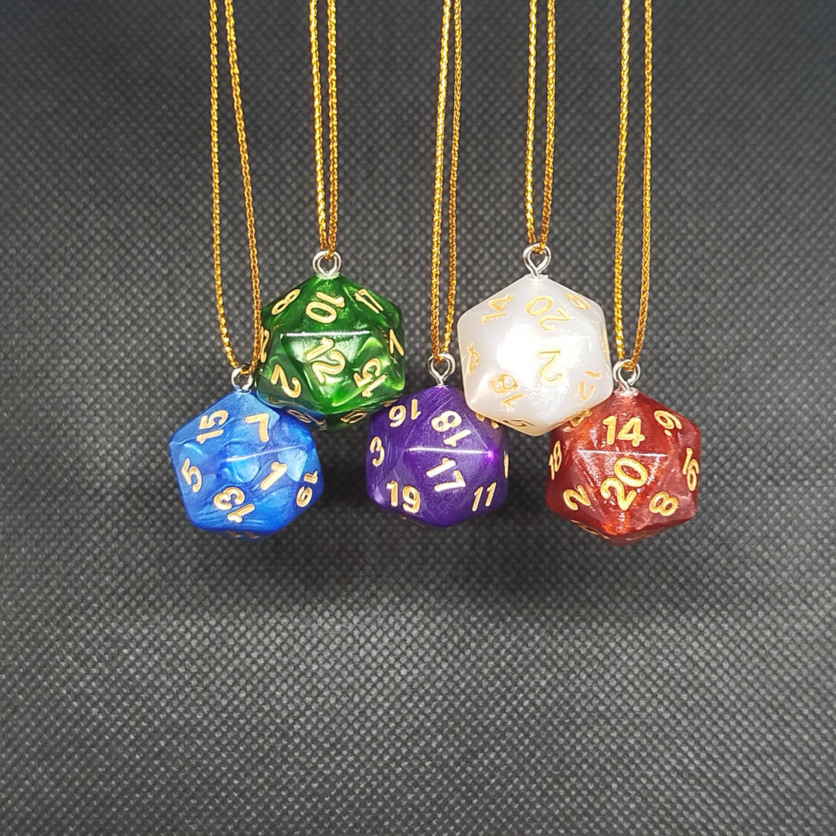 D20 Christmas Ornaments