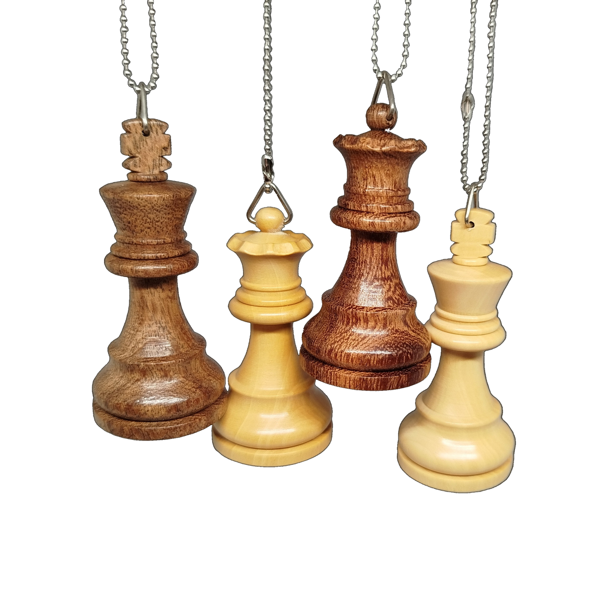 Premium Skakbrikker Julepynt i Træ