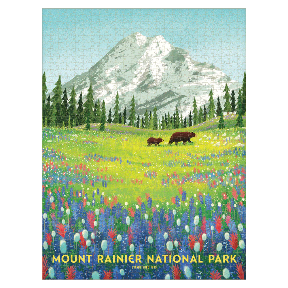 Parks Puzzle: Mount Rainier National Park
