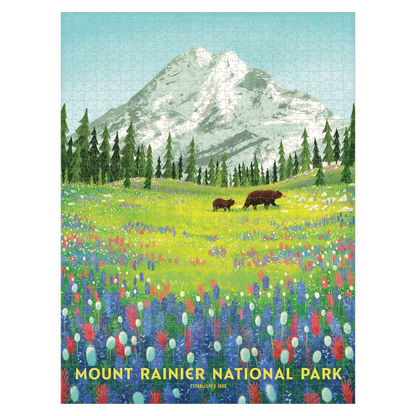 Parks Puzzle: Mount Rainier National Park