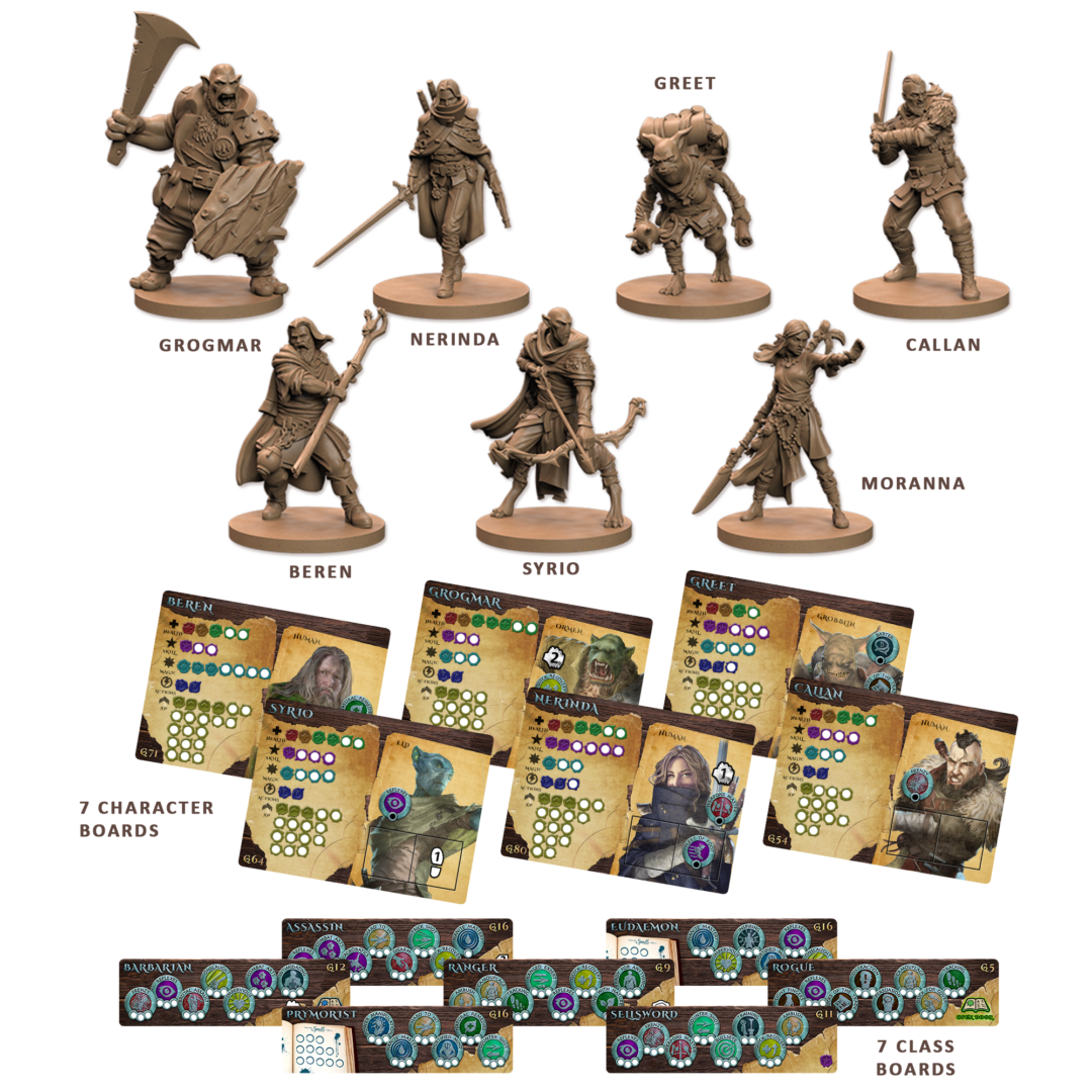 Maladum: Dungeons of Enveron Starter Set