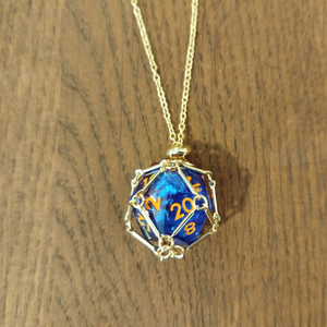 D20 Dice Holder Necklace