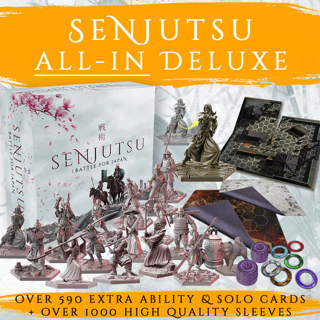 Senjutsu: Battle For Japan, All-In Deluxe, Stone Sword Games Senjutsu: Battle For Japan, All-In Deluxe, Stone Sword Games