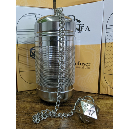 D&Tea: Metal D20 Tea Infuser
