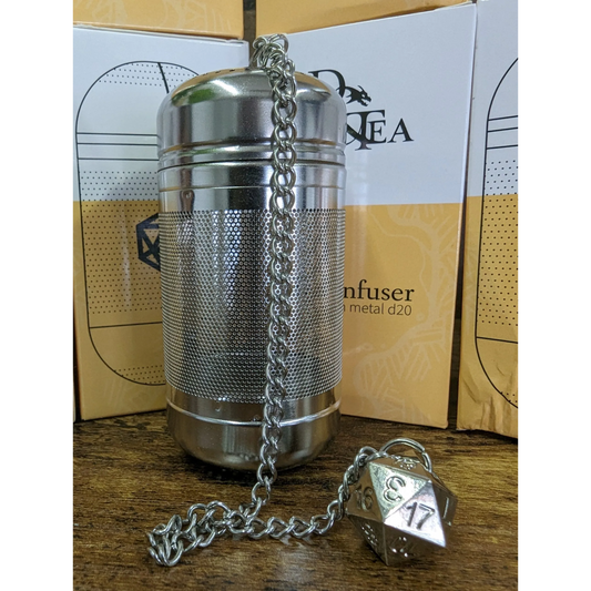 D&Tea: Metal D20 Tea Infuser