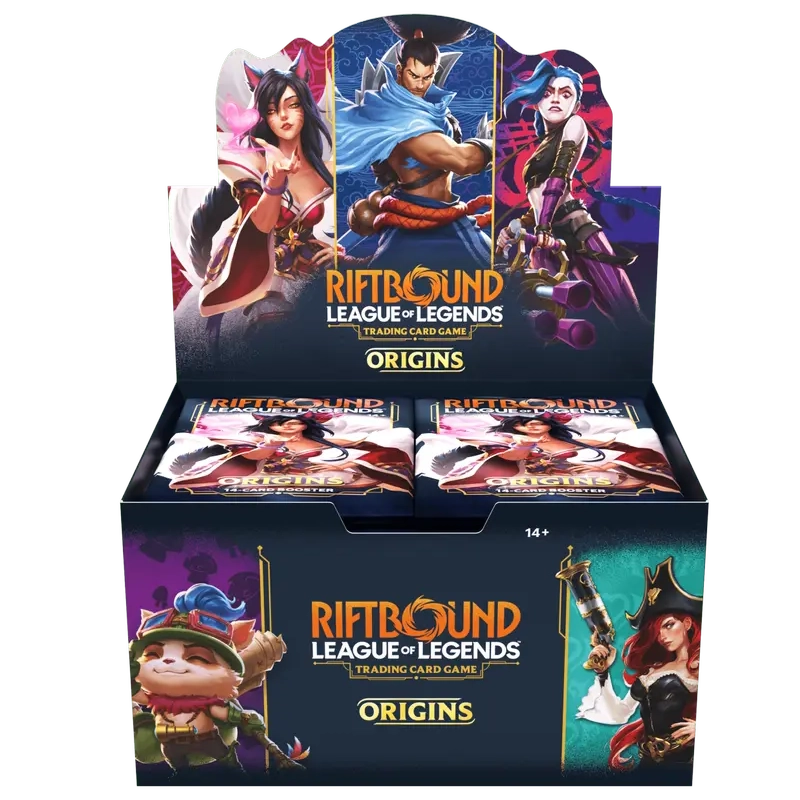 Riftbound TCG: Origins Booster Display Box (24 Packs)
