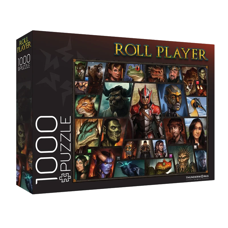 Champions of Nalos - Roll Player Puzzle (1000 Pieces)