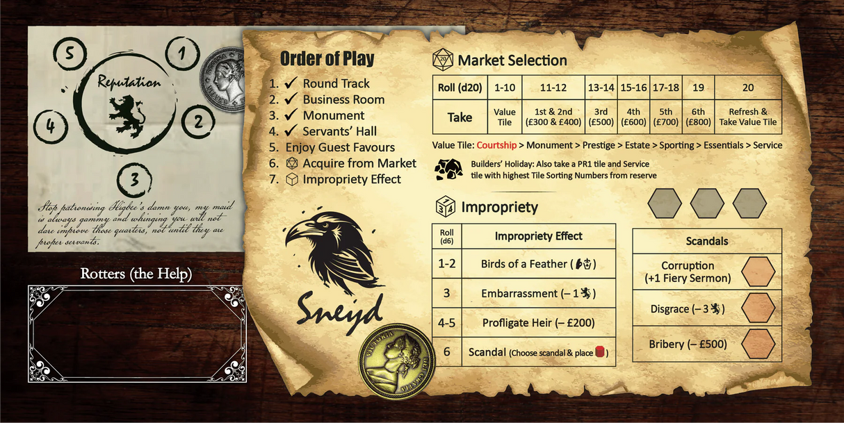 Obsession Board Game: 2nd Edition - Characters Expansion