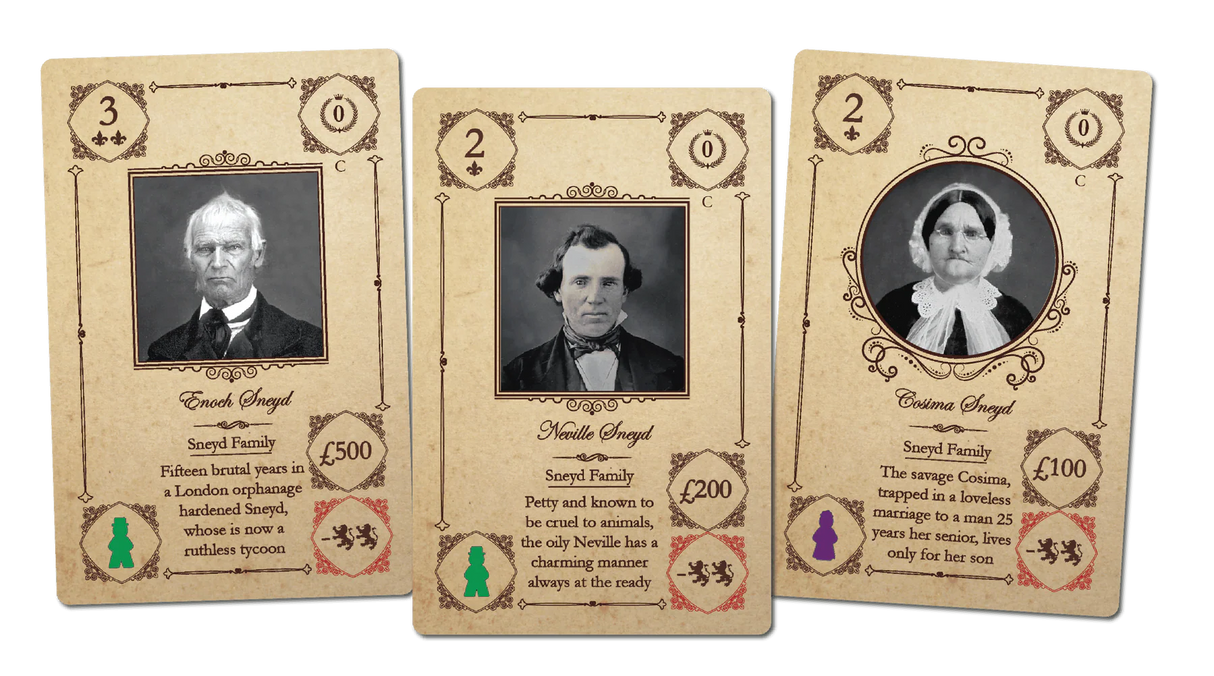 Obsession Board Game: 2nd Edition - Characters Expansion