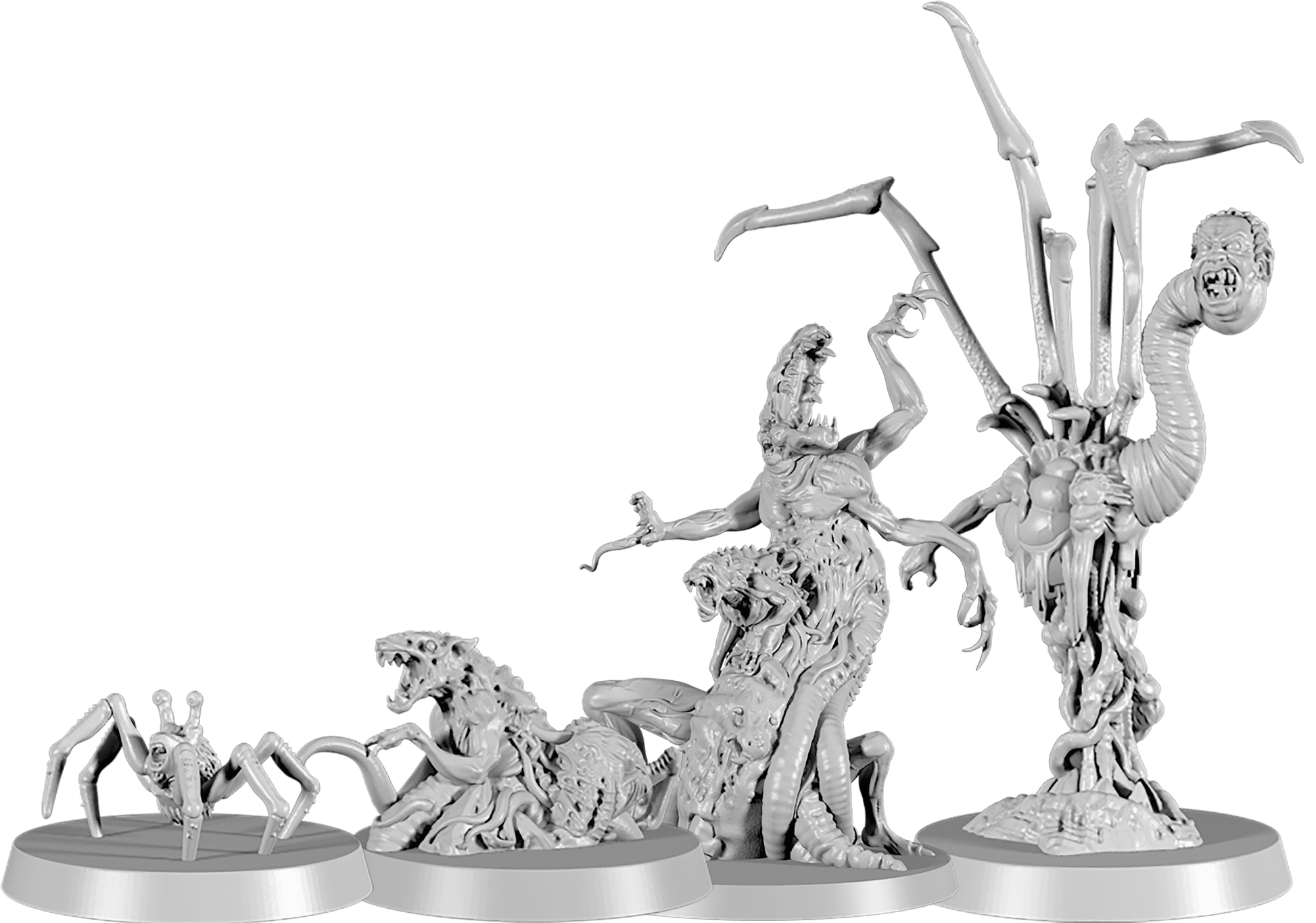 The Thing: Aliens miniatures set