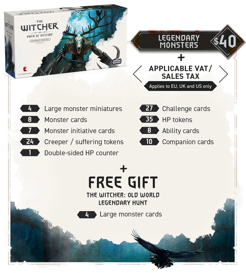 The Witcher: Path of Destiny - Legendary Monsters