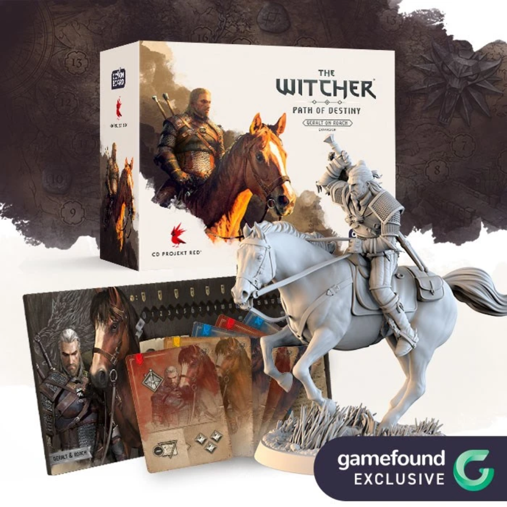 The Witcher: Path of Destiny - Geralt on Roach - Gamefound Exclusive