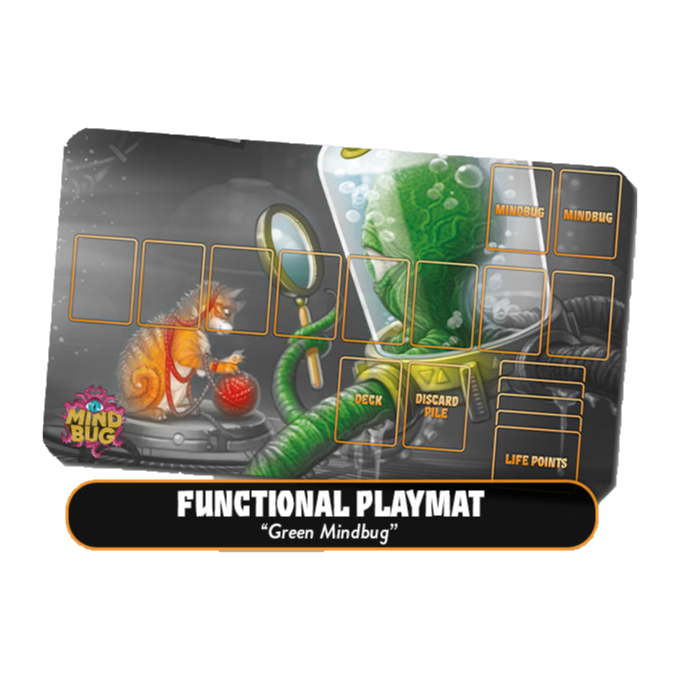 Mindbug Playmat: Functional Green