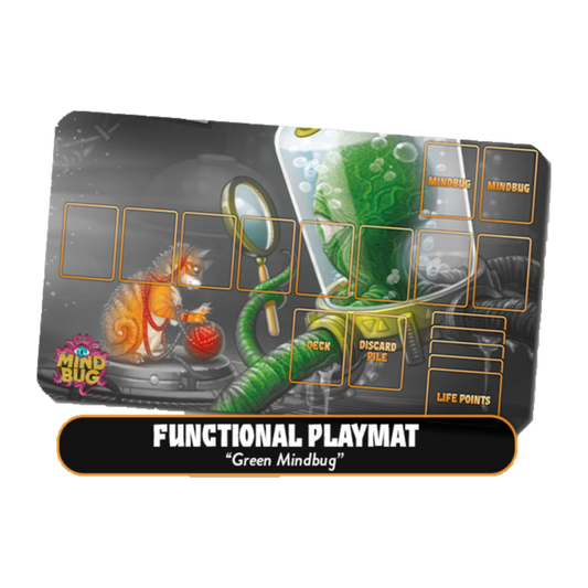 Mindbug Functional Playmat: Green