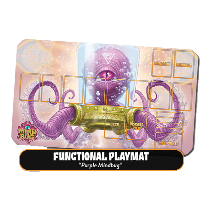 Mindbug Playmat: Functional Purple