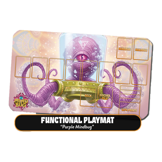 Mindbug Functional Playmat: Purple