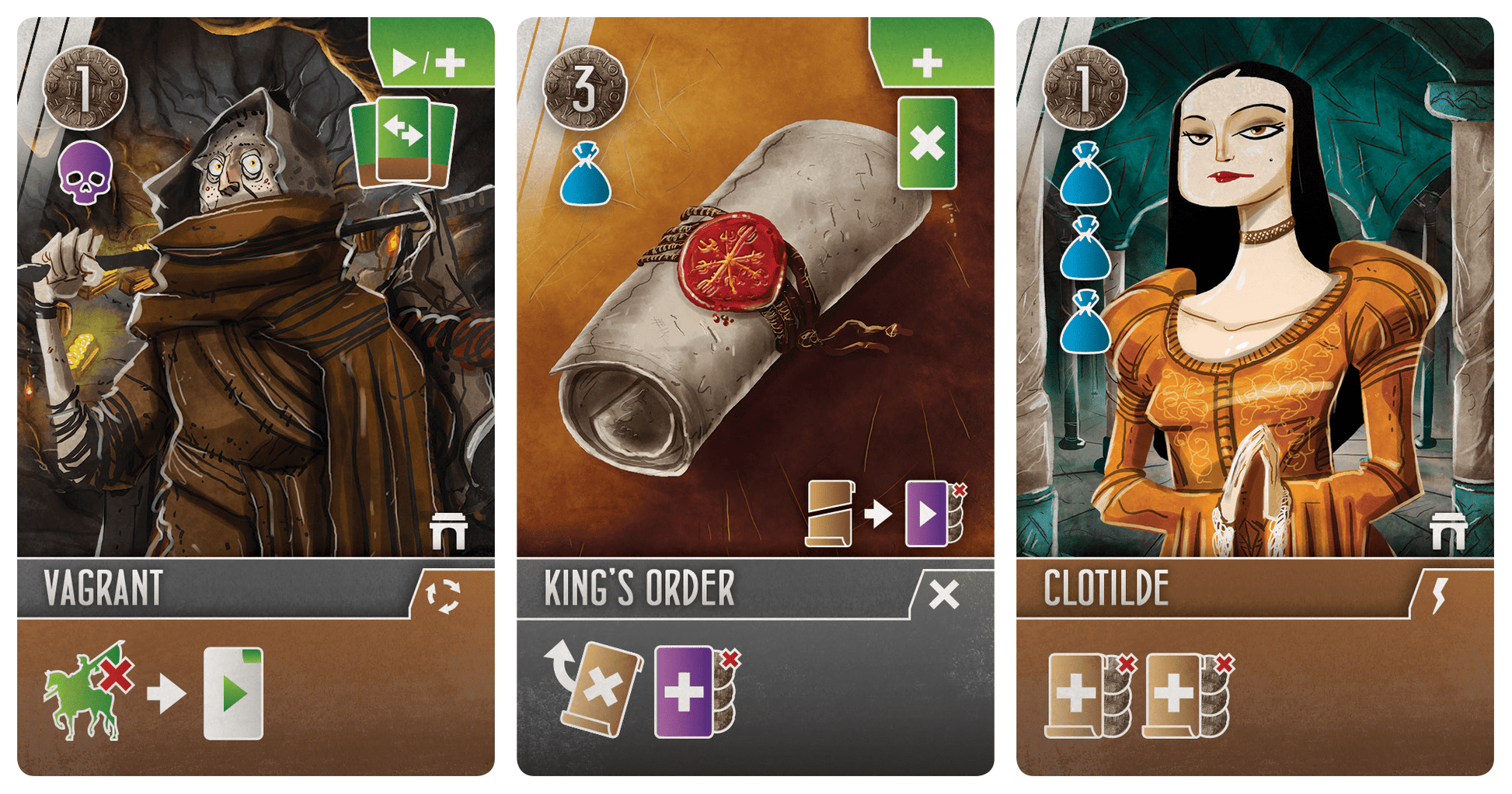 Viscounts of the West Kingdom: Gates of Gold cards