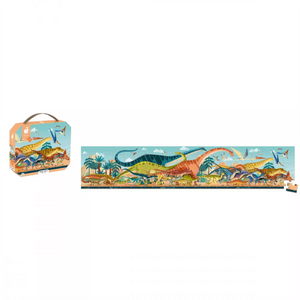 Panoramic Dino Puzzle (100 pieces)