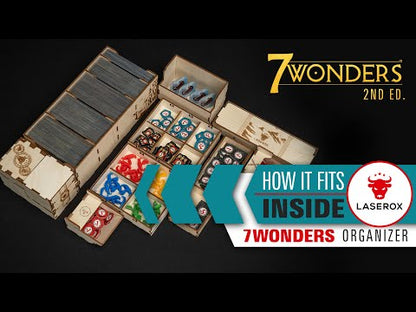 7 Wonders Organiser - Laserox